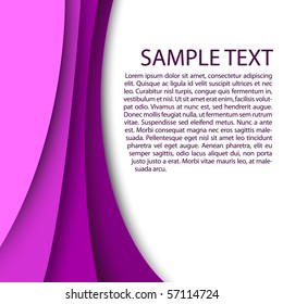 Abstract pink background with custom text copy space