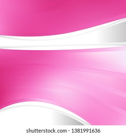 Abstract Pink Background Design Template Vector Graphic