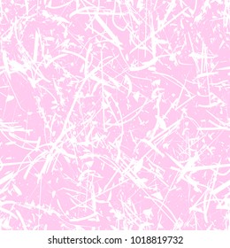 Abstract pink background. Grunge background. Grunge seamless pattern. Background texture. Abstract vector. Layer for creating grunge textures and old surfaces. The surface of the old wall. Eps 10.