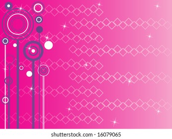 abstract pink background, illustration