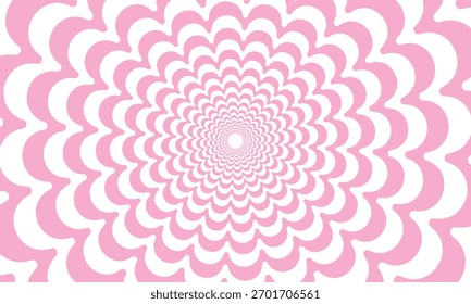 Abstract pink background isolated on white