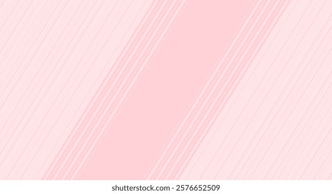 Abstract pink background with lines