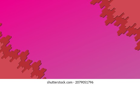 Resumen de fondo rosa con líneas y efecto de semitono Vector libre