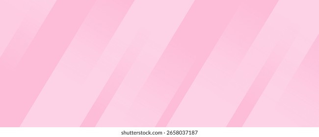 Abstract pink background. Pink modern shapes background for banner template. illustration.