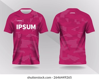 abstract pink background and pattern for sport jersey design and mockup template