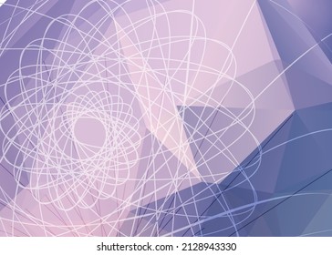 Fondo rosa abstracto en gradiente morado o crudo - suave, elegante y delicado con unas líneas increíbles para afiches de ajuste, portadas de página y folletos con crema cosmética. Ilustración vectorial EPS10.