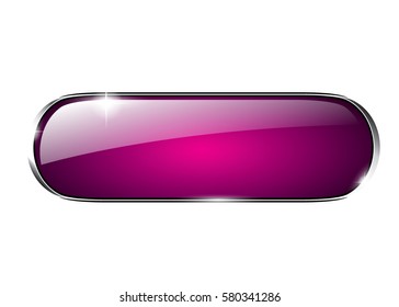 Abstract pink background in a silver frame, with space for your text. Vector illustration.