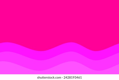 Abstrakter rosa Hintergrund, einfaches Design für Banner, Poster horizontales Design	