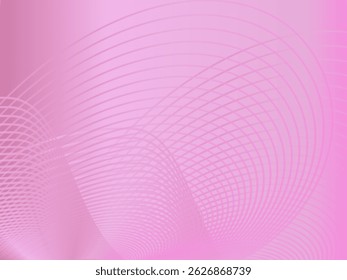 Abstract pink background with soft wave layers and smooth gradient design.