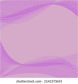fondo abstracto, rosa con cuadrícula cuadrada, ilustración vectorial