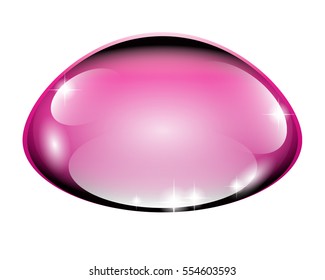 Abstract pink background stylized as a liquid, vector illustration
