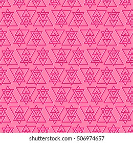 Abstract Pink Background Triangle Texture Vector