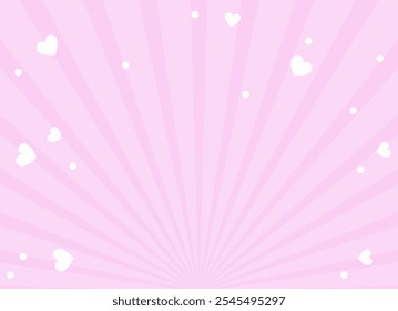 Abstractas Ilustración vectorial de fondo rosa. Abstractas fondo rosa. Decoración Anuncio tematizado Lol sorpresa muñeca estilo femenino. Plantilla de tarjeta de invitación