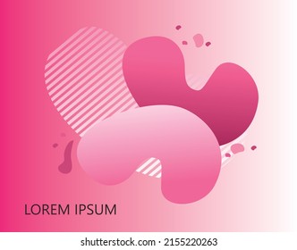 Abstract pink background vector image, great for web, presentations, social media, or graphic design