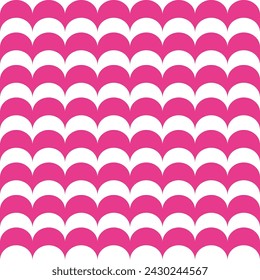 Abstract pink background.  Vector pattern for wallpapers, posters or covers.  Wavy texture with geometric wavy lines. Background abstract illustration