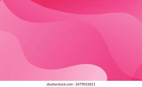 Abstract pink background with wave lines. Creative illustration for poster, web, landing, page, cover
