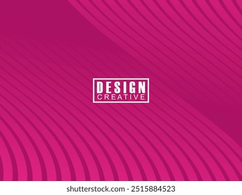 Abstract pink background with wavy lines. Modern vector illustration. premium pink gradient lines background design.