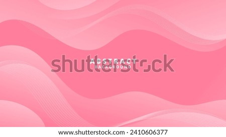 Abstract Pink Background with Wavy Shapes. flowing and curvy shapes. This asset is suitable for website backgrounds, flyers, posters, and digital art projects.