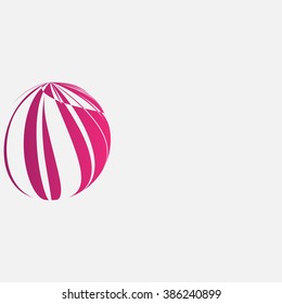 abstract pink background for your text and logo. gray background