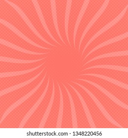 Abstract pink banner. Vector illustration. Trendy pink color background