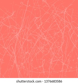 Abstract pink banner. Vector illustration. Trendy pink color background