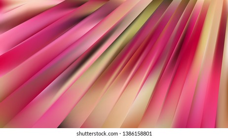 Abstract Pink and Beige Diagonal Lines Background Illustration