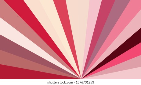 Abstract Pink and Beige Radial Burst Background