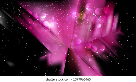 Abstract Pink and Black Defocused Background Image