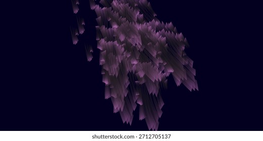 Abstractas rosa con efecto de fallo digital 3D negro. Textura técnica de la pantalla. Fondo de dispersión.