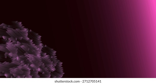 Abstractas rosa con efecto de fallo digital 3D negro. Textura técnica de la pantalla. Fondo de dispersión.
