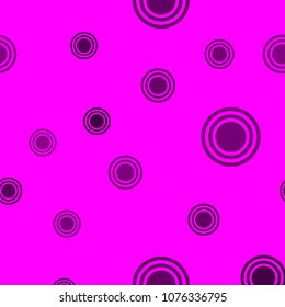 Abstract pink and black pattern with circles. Geometry pattern for fabric. Round Circle Dots. Network Design, Technology Science, Vector Illustration. Perfect For Logo, Banner, Holiday Background.