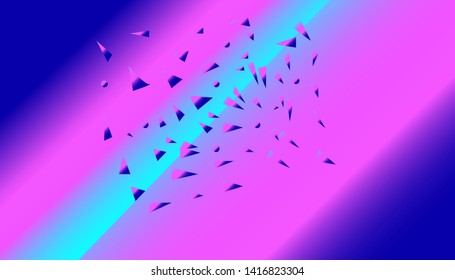 Abstract pink and blue background