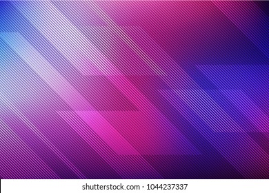 abstract pink and blue background with lines. illustration technology.