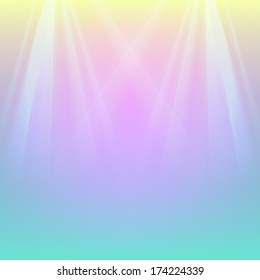 Abstract Pink Blue Background with Blue Rays, Vector Illustration EPS10
