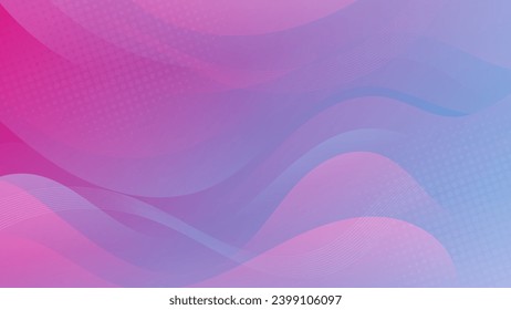 Abstract pink blue Background with Wavy Shapes. flowing and curvy shapes. This asset is suitable for website backgrounds, flyers, posters, and digital art projects.
