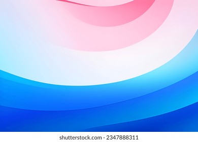 Abstract pink and blue geometric background. Dynamic shapes composition. Vector illustration.