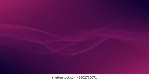 abstract pink blue gradient background, business technology digital communication template, Lines illustration element, future banner poster cover pattern creative graphic vector pattern 