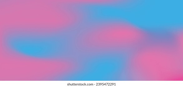 Abstract pink and blue gradient blurred background. Festive glowing blurred banner.