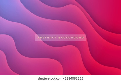 abstract pink blue gradient color with halftone dots decoration background. eps10 vector