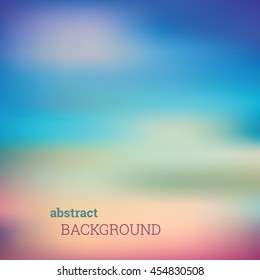 Abstract pink blue sky background