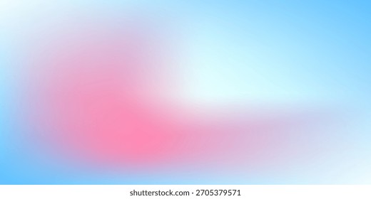 Abstractas diseño de fondo degradado blanco azul rosa. Ilustración vectorial