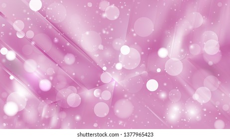 Abstract Pink Blurred Bokeh Background