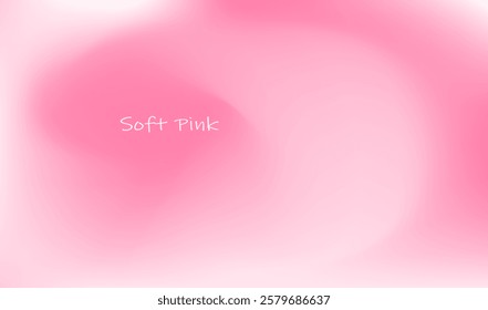 Abstract pink blurry background . Pink minimal color background with soft tones. Perfect background for your project.