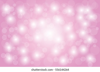 Abstract pink bokeh background