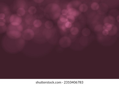 Abstract pink bokeh circles background 