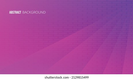 fondo de vector de pared de ladrillo rosa abstracto con eps 10