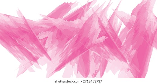 Las Abstractas pinceladas rosas crean un fondo dinámico y enérgico con una sensación de movimiento y profundidad.