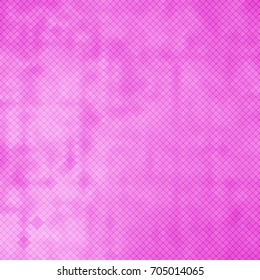 abstract pink chess background. red squares mosaic with transparency. pink grunge texture. halftone effect. vector illustration.