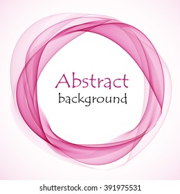 Abstract Pink Circle