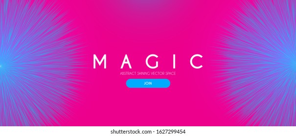 Abstract pink circle background. Stylised explosion.